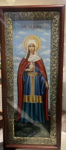 Рукописная икона Мария Вифанская