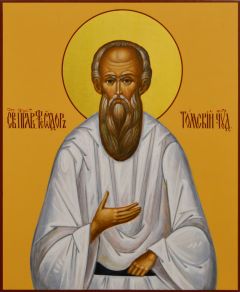 Рукописная икона Феодор Томский