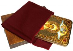 Икона ручной работы Анастасия Узорешительница с камнями 