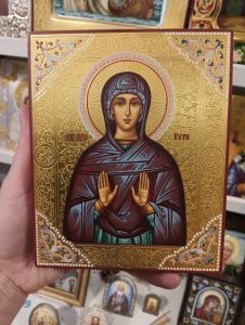 Рукописная икона Кира Берийская 3