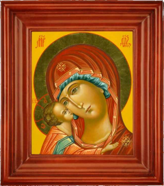 Киот с простой рамкой