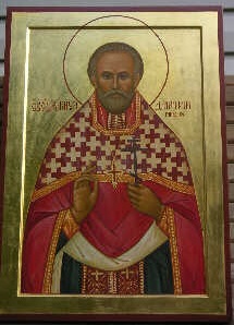 Рукописная икона Дмитрий Димитрий Гливенко