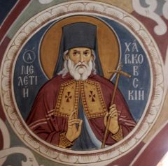 Рукописная икона Мелетий Харьковский