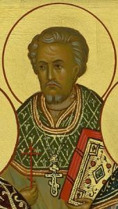Рукописная икона Александр Хотовицкий