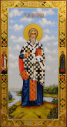 Рукописная мерная икона Арсений Сербский