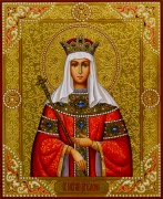 Рукописная икона Елена Равноапостольная 10 