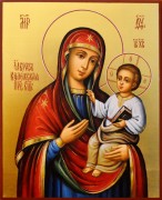 Рукописная икона Коложская
