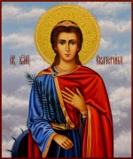 Рукописная икона Екатерина 15 