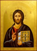 Рукописная икона Спас Пантократор Синайский монастырь 2