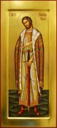 Рукописная мерная икона Александр Невский 54