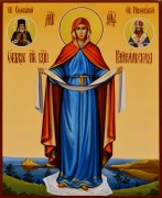 Рукописная икона Байкальская
