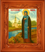 Киот с рамкой бутон