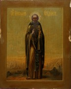 Рукописная икона Николай Студийский