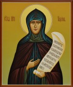 Рукописная икона Рахиль Бородинская, прп.