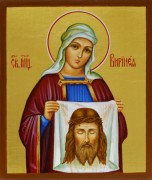 Рукописная икона Виринея Вероника