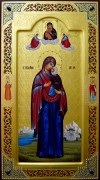 Мерная икона Анна праведная с камнями
