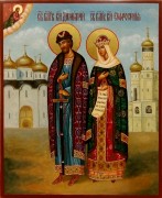 Семейная икона 125 (Дмитрий Донской и Евфросиния Моск.)